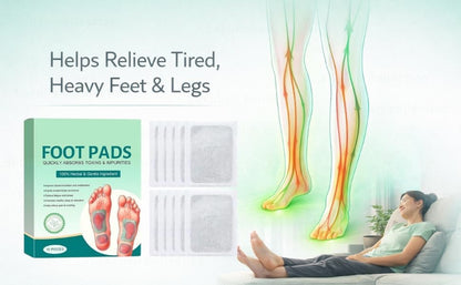 Herbal Detox Foot patch - Bamboo Vinegar and Acupoint Micro-Massage Technology (pack of 2)