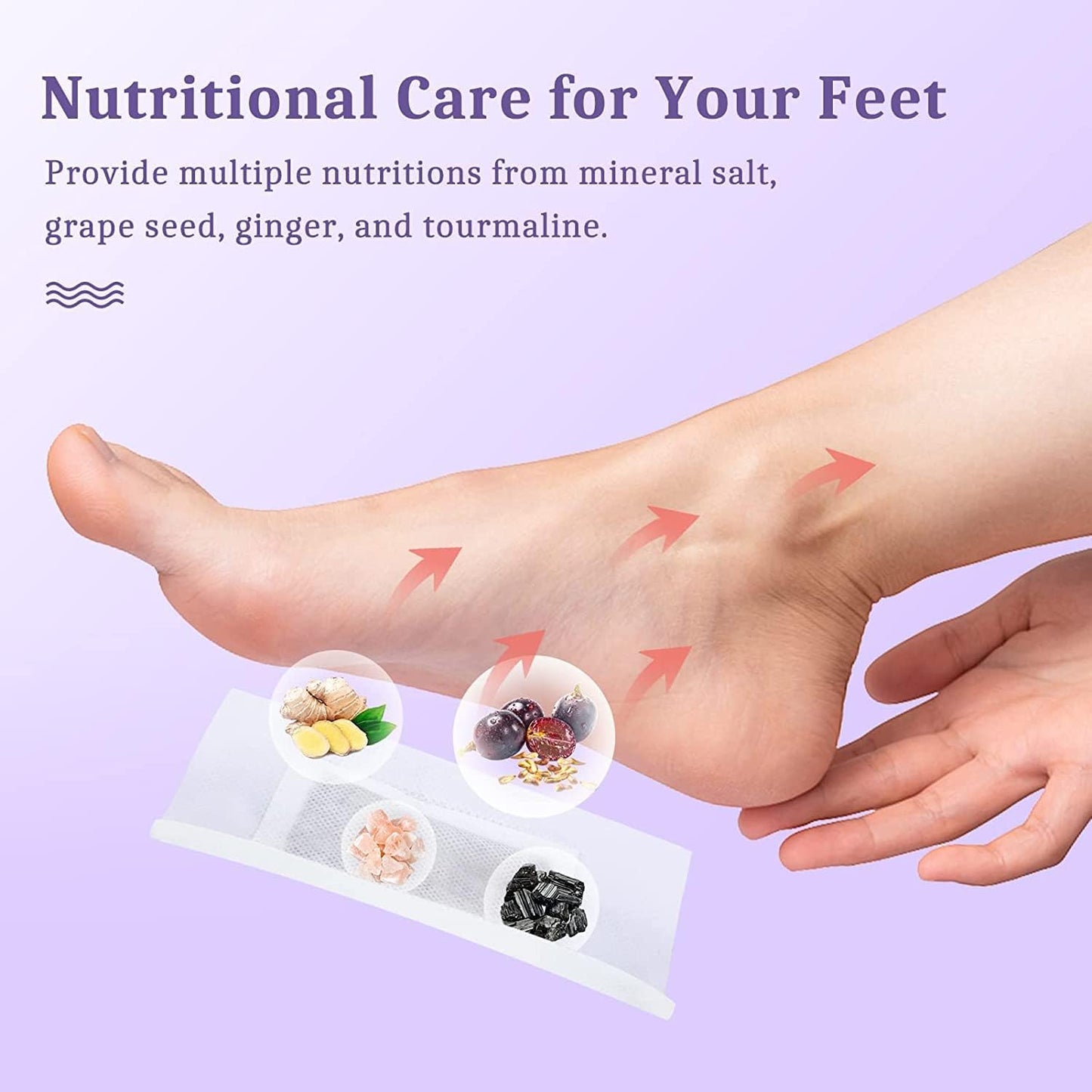 Deep Cleansing Foot Patches for Detox & Relaxation (PACK of 10)